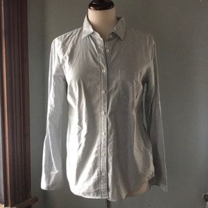J.crew women’s “Boy Shirt” striped button-down